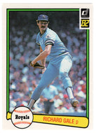 Rich Gale - Kansas City Royals (MLB Baseball Card) 1982 Donruss # 138 Mint