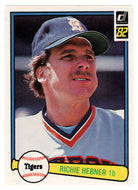 Richie Hebner - Detroit Tigers (MLB Baseball Card) 1982 Donruss # 328 Mint