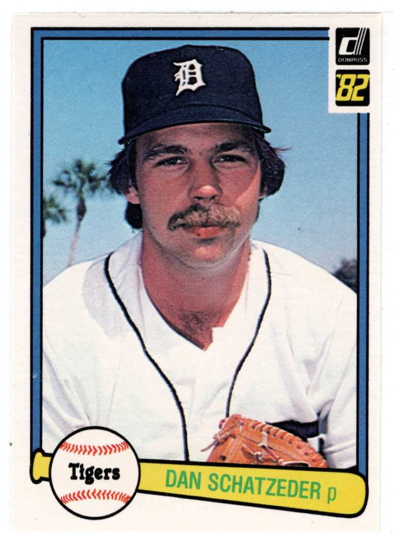 Dan Schatzeder - Detroit Tigers (MLB Baseball Card) 1982 Donruss # 385 Mint