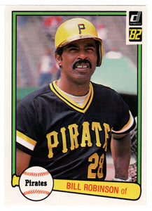 Bill Robinson - Pittsburgh Pirates (MLB Baseball Card) 1982 Donruss # 402 Mint