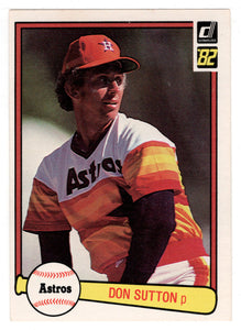 Don Sutton - Houston Astros (MLB Baseball Card) 1982 Donruss # 443 Mint