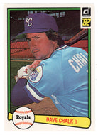 Dave Chalk - Kansas City Royals (MLB Baseball Card) 1982 Donruss # 590 Mint