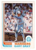 Gary Gray - Seattle Mariners (MLB Baseball Card) 1982 O-Pee-Chee # 78 VG/NM