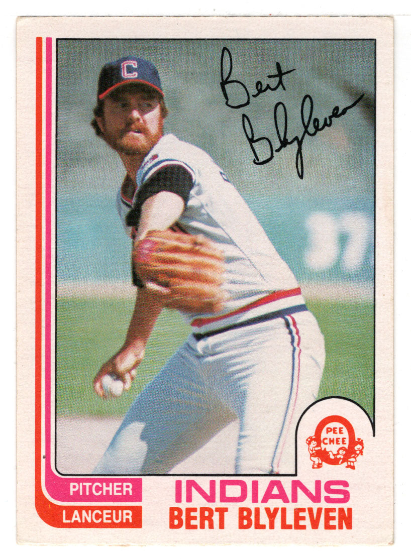 Bert Blyleven - Cleveland Indians (MLB Baseball Card) 1982 O-Pee-Chee # 164 VG/NM