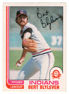 Bert Blyleven - Cleveland Indians (MLB Baseball Card) 1982 O-Pee-Chee # 164 VG/NM