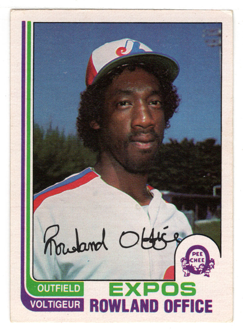 Rowland Office - Montreal Expos (MLB Baseball Card) 1982 O-Pee-Chee # 165 VG/NM