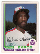 Rowland Office - Montreal Expos (MLB Baseball Card) 1982 O-Pee-Chee # 165 VG/NM