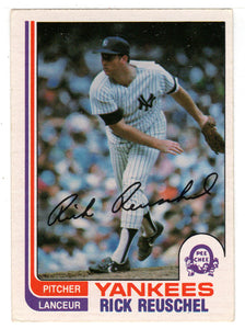 Rick Reuschel - New York Yankees (MLB Baseball Card) 1982 O-Pee-Chee # 204 VG/NM