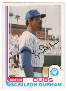 Leon Durham - Chicago Cubs (MLB Baseball Card) 1982 O-Pee-Chee # 206 VG/NM