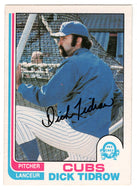 Dick Tidrow - Chicago Cubs (MLB Baseball Card) 1982 O-Pee-Chee # 249 VG/NM