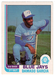 Damaso Garcia - Toronto Blue Jays (MLB Baseball Card) 1982 O-Pee-Chee # 293 VG/NM