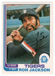 Ron Jackson - Detroit Tigers (MLB Baseball Card) 1982 O-Pee-Chee # 359 VG/NM