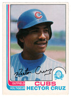 Hector Cruz - Chicago Cubs (MLB Baseball Card) 1982 O-Pee-Chee # 364 VG/NM
