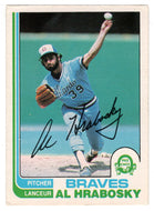 Al Hrabosky - Atlanta Braves (MLB Baseball Card) 1982 O-Pee-Chee # 393 VG/NM