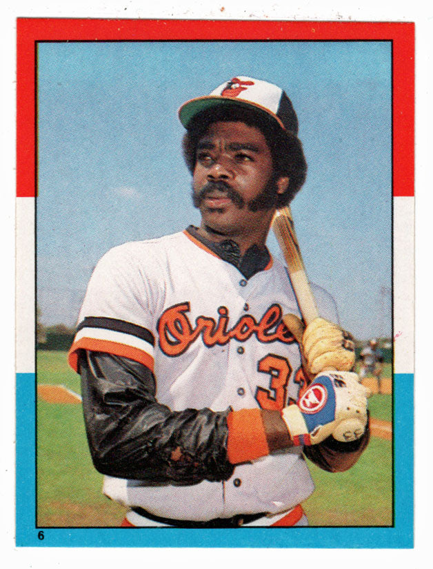 Eddie Murray - Baltimore Orioles (MLB Baseball Card) 1982 Topps Stickers # 6 Mint
