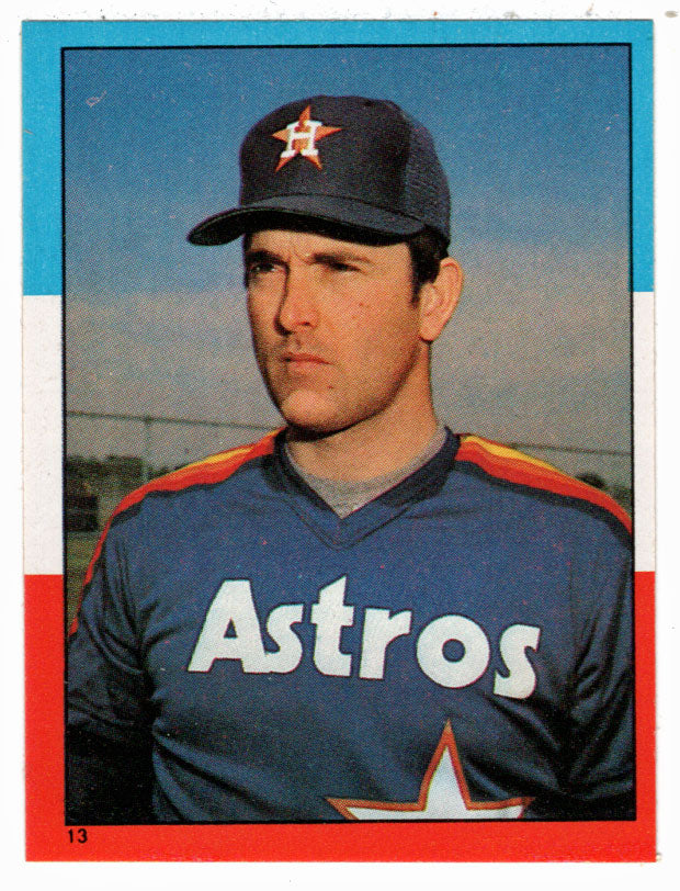 Nolan Ryan - Houston Astros (MLB Baseball Card) 1982 Topps Stickers # 13 Mint