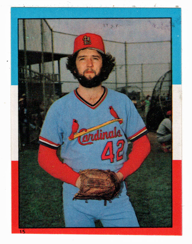 Bruce Sutter - St. Louis Cardinals (MLB Baseball Card) 1982 Topps Stickers # 15 Mint
