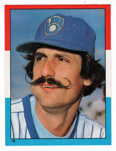 Rollie Fingers - Milwaukee Brewers (MLB Baseball Card) 1982 Topps Stickers # 16 Mint