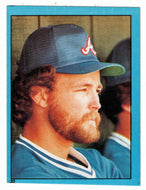 Glenn Hubbard - Atlanta Braves (MLB Baseball Card) 1982 Topps Stickers # 23 Mint