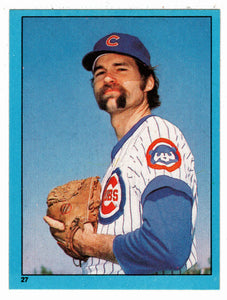Dick Tidrow - Chicago Cubs (MLB Baseball Card) 1982 Topps Stickers # 27 Mint