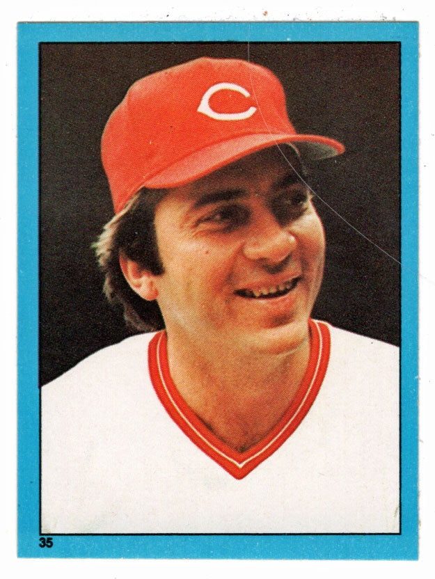 Johnny Bench - Cincinnati Reds (MLB Baseball Card) 1982 Topps Stickers # 35 Mint