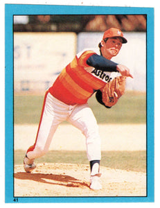 Nolan Ryan - Houston Astros (MLB Baseball Card) 1982 Topps Stickers # 41 Mint
