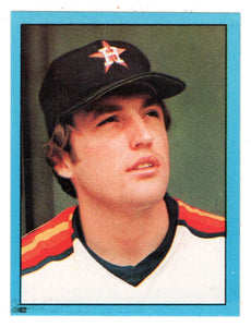 Terry Puhl - Houston Astros (MLB Baseball Card) 1982 Topps Stickers # 42 Mint