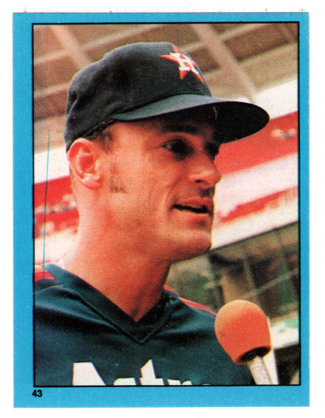 Art Howe - Houston Astros (MLB Baseball Card) 1982 Topps Stickers # 43 Mint