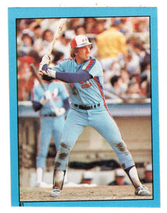 Gary Carter - Montreal Expos (MLB Baseball Card) 1982 Topps Stickers # 61 Mint