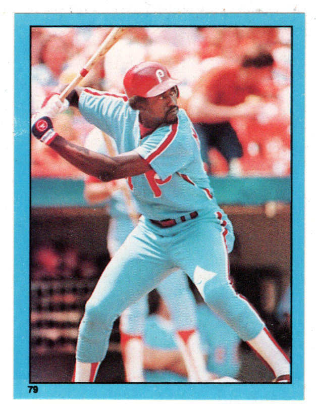 Gary Matthews - Philadelphia Phillies (MLB Baseball Card) 1982 Topps Stickers # 79 Mint