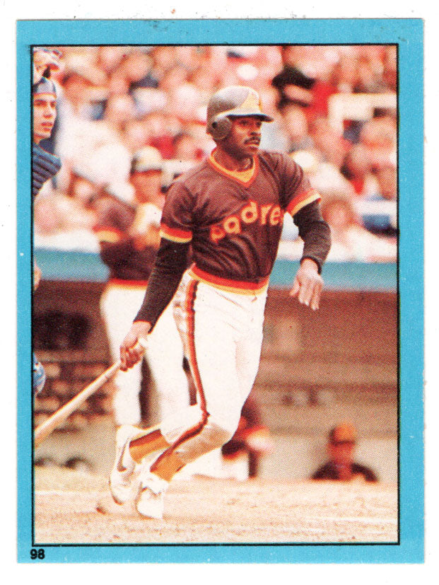 Broderick Perkins - San Diego Padres (MLB Baseball Card) 1982 Topps Stickers # 98 Mint