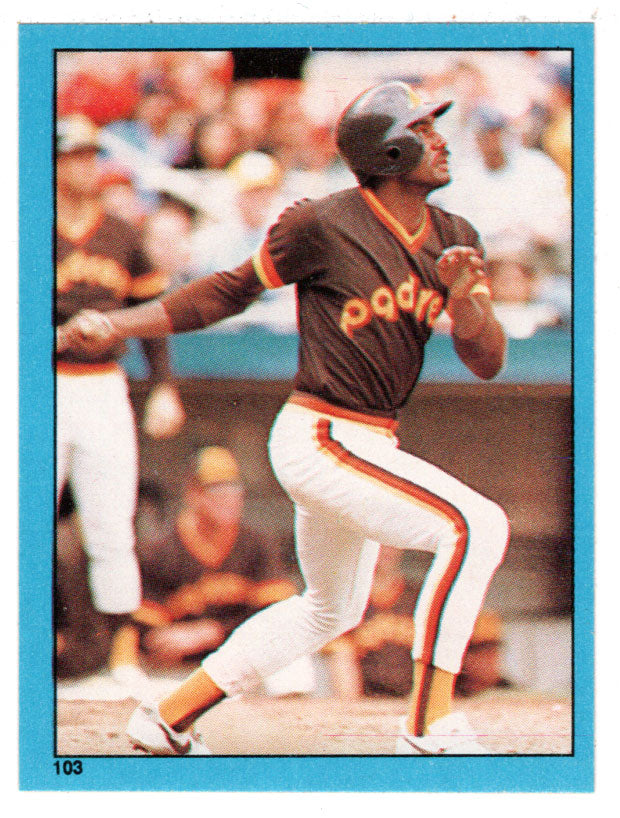 Gene Richards - San Diego Padres (MLB Baseball Card) 1982 Topps Stickers # 103 Mint