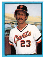 Enos Cabell - San Francisco Giants (MLB Baseball Card) 1982 Topps Stickers # 105 Mint
