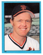 Milt May - San Francisco Giants (MLB Baseball Card) 1982 Topps Stickers # 110 Mint