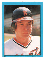 Darrell Evans - San Francisco Giants (MLB Baseball Card) 1982 Topps Stickers # 112 Mint