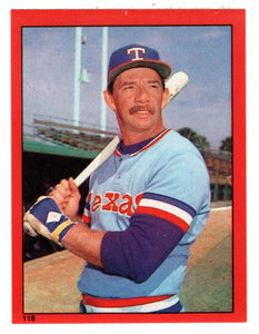 Bill Stein - Texas Rangers (MLB Baseball Card) 1982 Topps Stickers # 118 Mint