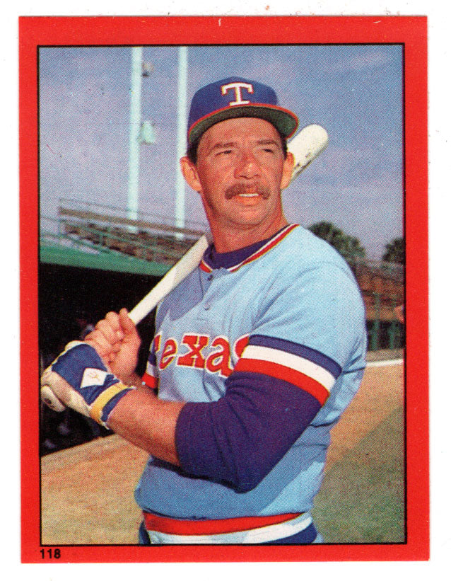 Bill Stein - Texas Rangers (MLB Baseball Card) 1982 Topps Stickers # 118 Mint