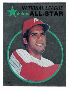 Manny Trillo - Philadelphia Phillies - Silver Foil (MLB Baseball Card) 1982 Topps Stickers # 122 Mint