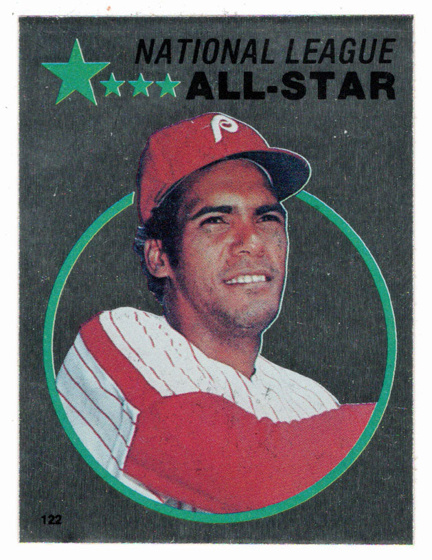 Manny Trillo - Philadelphia Phillies - Silver Foil (MLB Baseball Card) 1982 Topps Stickers # 122 Mint