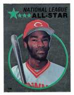 George Foster - Cincinnati Reds - Silver Foil (MLB Baseball Card) 1982 Topps Stickers # 126 Mint