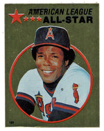 Rod Carew - California Angels - Gold Foil (MLB Baseball Card) 1982 Topps Stickers # 131 Mint