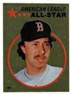 Jerry Remy - Boston Red Sox - Gold Foil (MLB Baseball Card) 1982 Topps Stickers # 132 Mint