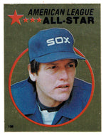 Carlton Fisk - Chicago White Sox - Gold Foil (MLB Baseball Card) 1982 Topps Stickers # 138 Mint