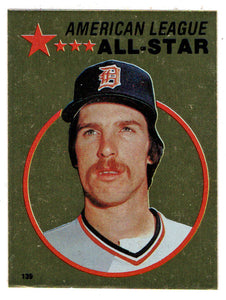 Jack Morris - Detroit Tigers - Gold Foil (MLB Baseball Card) 1982 Topps Stickers # 139 Mint