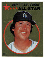 Rich Gossage - New York Yankees - Gold Foil (MLB Baseball Card) 1982 Topps Stickers # 140 Mint