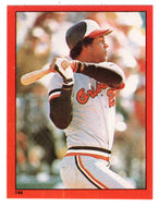 Ken Singleton - Baltimore Orioles (MLB Baseball Card) 1982 Topps Stickers # 144 Mint