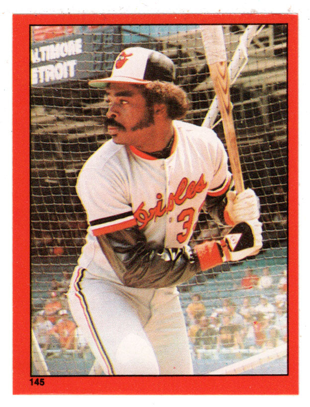 Eddie Murray - Baltimore Orioles (MLB Baseball Card) 1982 Topps Stickers # 145 Mint