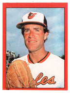 Jim Palmer - Baltimore Orioles (MLB Baseball Card) 1982 Topps Stickers # 146 Mint