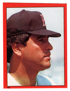 Mike Torrez - Boston Red Sox (MLB Baseball Card) 1982 Topps Stickers # 151 Mint