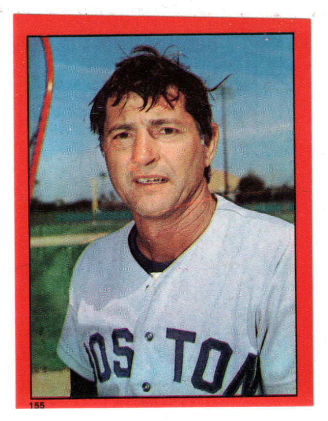 Carl Yastrzemski - Boston Red Sox (MLB Baseball Card) 1982 Topps Stickers # 155 Mint